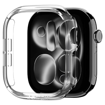 Spigen Thin Fit-hoesje voor Apple Watch Series 12 42 mm, transparant ACS11881