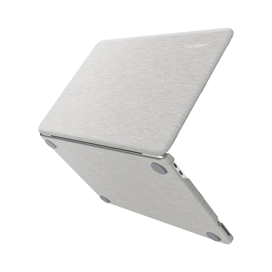 Spigen Urban Fit hoes voor Apple MacBook Neo 13 inch, Grijs ACS11542