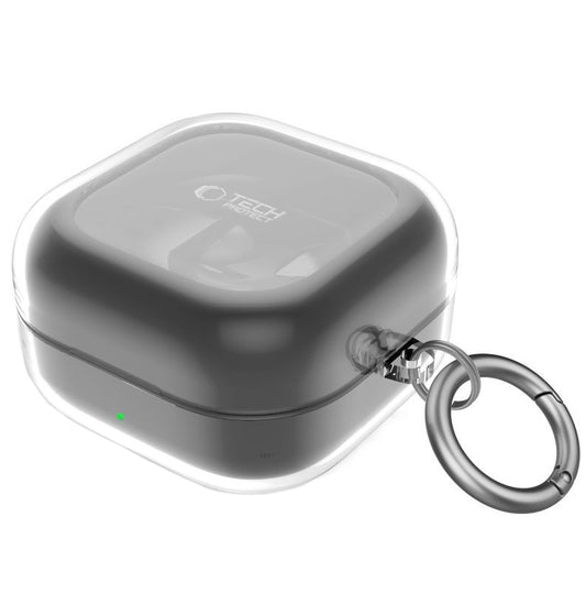 Tech-Protect Flexair hoesje voor Samsung Galaxy Buds4 / Buds4 Pro, Transparant