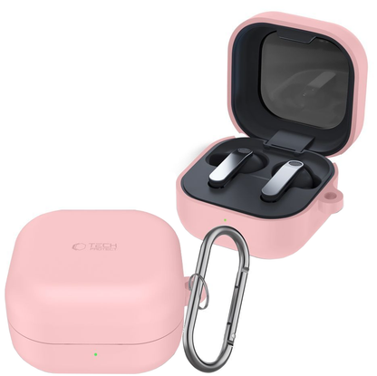 Tech-Protect Silicone Hook hoes voor Samsung Galaxy Buds4 / Buds4 Pro, Roze