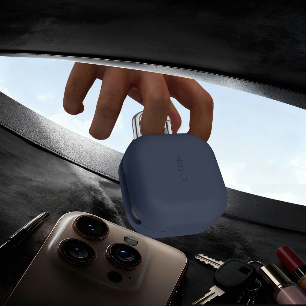 Tech-Protect Silicone Hook hoes voor Samsung Galaxy Buds4 / Buds4 Pro, Roze