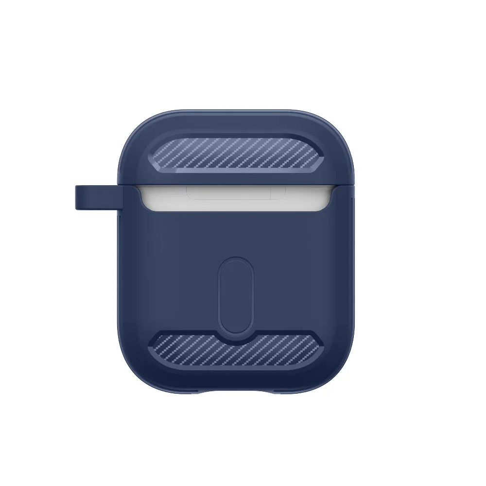 Techsuit Carbon hoes voor Apple AirPods Gen 2 / Gen 1, Roze