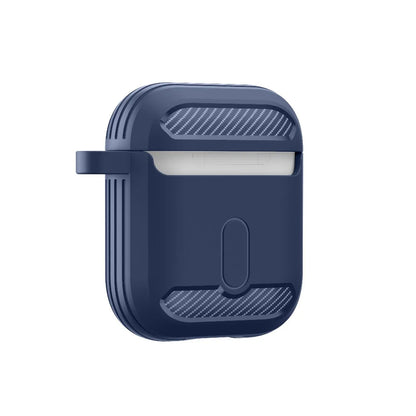 Techsuit Carbon hoes voor Apple AirPods Gen 2 / Gen 1, Roze