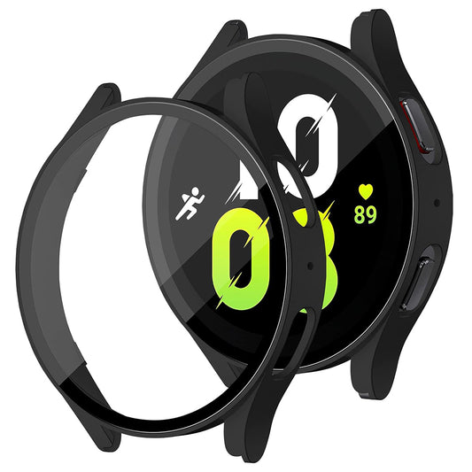 Techsuit Defense360 Pro hoes voor Samsung Galaxy Watch6 / Watch5 / Watch4 40mm Series, Zwart