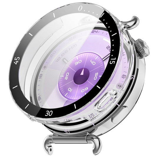 Techsuit Defense360 Pro Bezel hoes voor Huawei Watch GT 6 41mm, Transparant