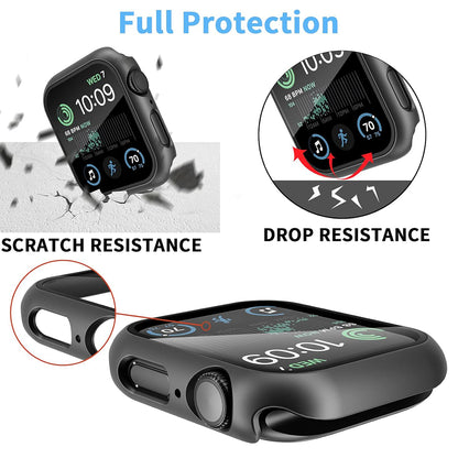 Techsuit Defense360 Pro hoes voor Apple Watch 44mm Series, Zwart