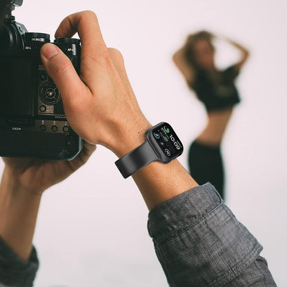 Techsuit Defense360 Pro hoes voor Apple Watch 44mm Series, Zwart