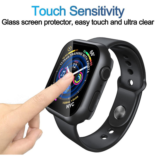 Techsuit Defense360 Pro hoes voor Apple Watch 7 45mm Series, Zwart