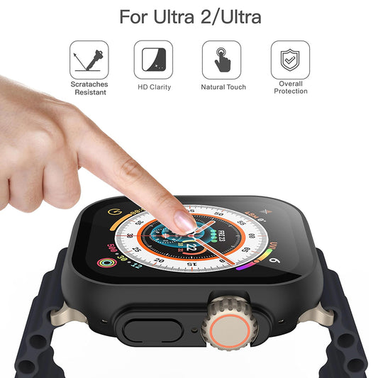 Techsuit Defense360 Pro hoes voor Apple Watch Ultra Series, Zwart