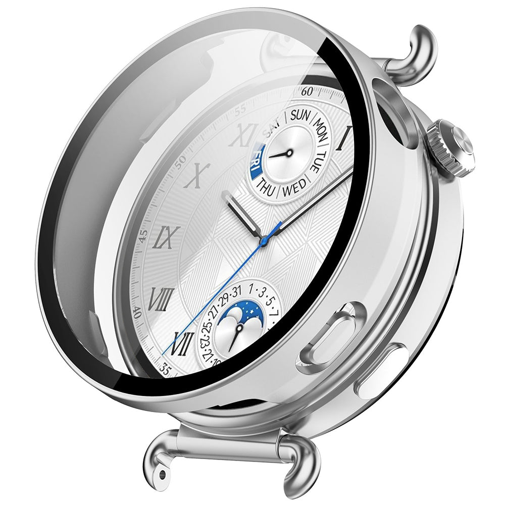 Techsuit Defense360 Pro hoes voor Huawei Watch GT 6 41mm, Zilverkleurig