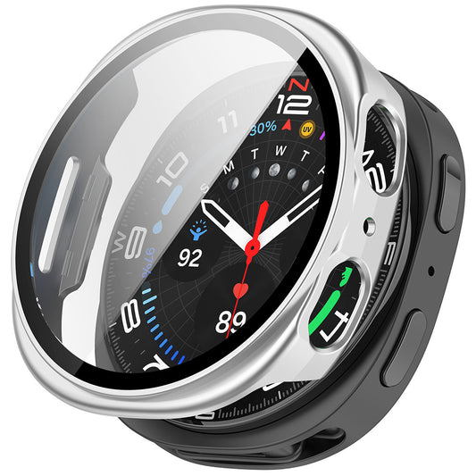 Techsuit Defense360 Pro hoes voor Samsung Galaxy Watch9 / Watch8 44mm, Zilver