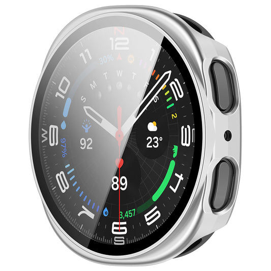 Techsuit Defense360 Pro hoes voor Samsung Galaxy Watch9 / Watch8 44mm, Zilver