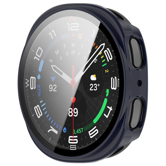 Techsuit Defense360 Pro hoes voor Samsung Galaxy Watch8 44mm, Marineblauw
