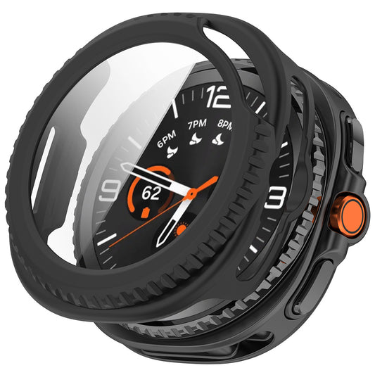 Techsuit Defense360 Pro hoes voor Samsung Galaxy Watch8 Classic, Mat Zwart