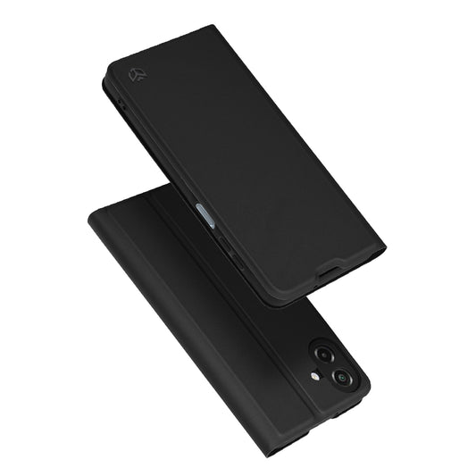 Case for Samsung Galaxy A07 4G A075, Techsuit, Magskin Book, Black