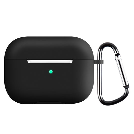 Techsuit Silicone hoes voor Apple AirPods 3, Zwart