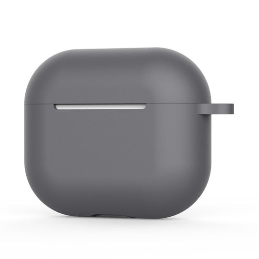 Techsuit Silicone Hoesje voor Apple AirPods 4, Grijs
