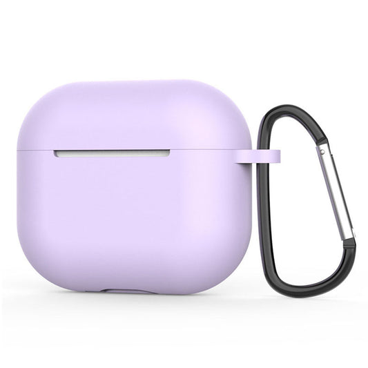 Techsuit Silicone Hoesje voor Apple AirPods 4, Paars