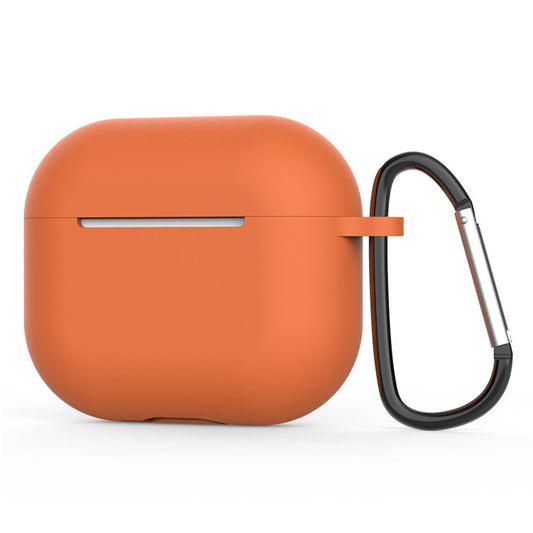 Techsuit Silicone Hoesje voor Apple AirPods 4, Oranje