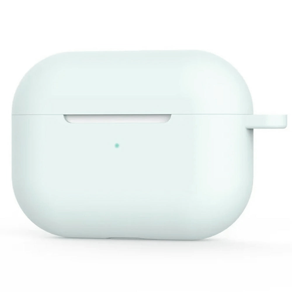 Techsuit Silicone Hoesje voor Apple AirPods 4, Licht Turkoois