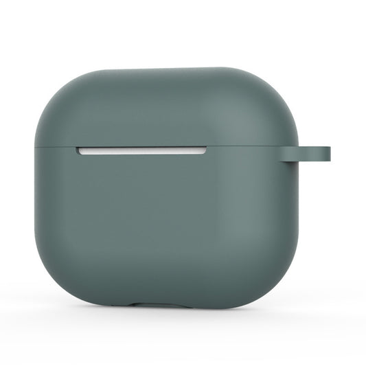 Techsuit Silicone Hoesje voor Apple AirPods 4, Donkergroen