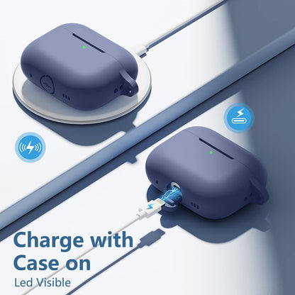 Techsuit Silicone hoes voor Apple AirPods Pro Series, Donkergroen