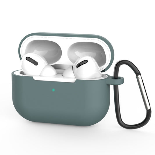 Techsuit Siliconen Hoesje voor Apple AirPods Pro 3, Groen