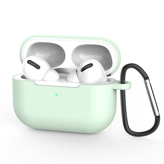 Techsuit Siliconen Hoesje voor Apple AirPods Pro 3, Lichtgroen