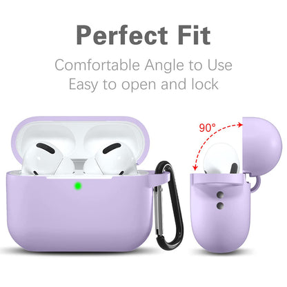 Techsuit Siliconenhoes voor Apple AirPods Pro Series, Blauw