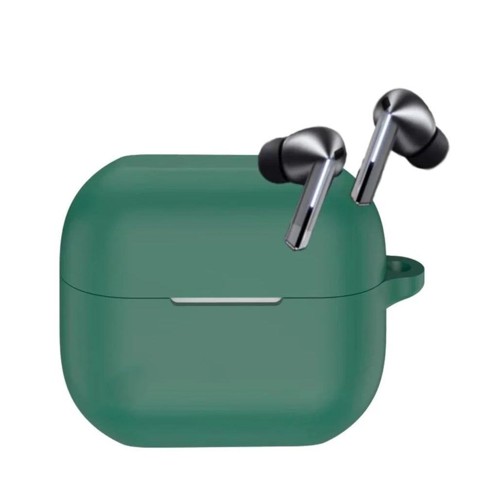 Techsuit Silicone hoesje voor Samsung Galaxy Buds3 FE / Buds3 Pro / Buds3, Groen