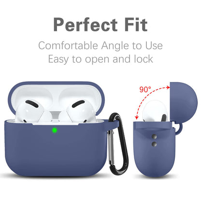 Techsuit Silicone Hoes voor Apple AirPods Pro 3, Groen