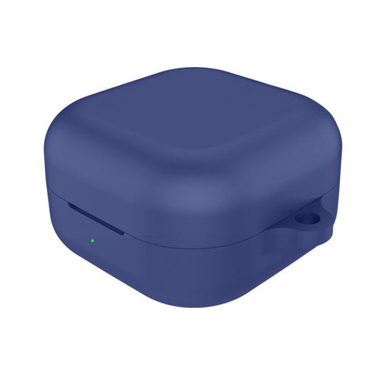 Techsuit Silicone Hoes voor Samsung Galaxy Buds4 / Buds4 Pro, Marineblauw