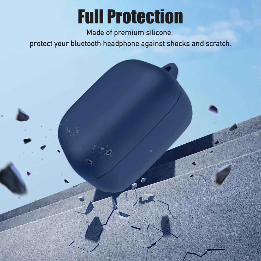 Techsuit Silicone Hoes voor Samsung Galaxy Buds4 / Buds4 Pro, Rood