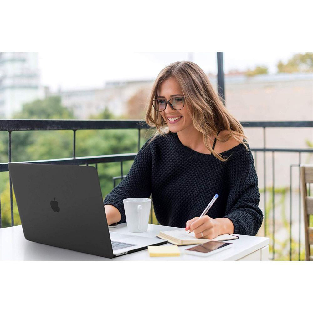 Techsuit UltraShell hoes voor Apple MacBook Air M2 13inch (2024) / Air M2 13inch (2022), Mat Transparant