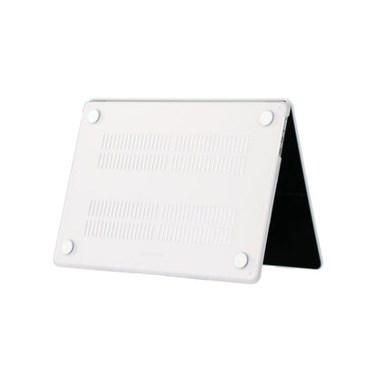 Techsuit UltraShell Case for Apple MacBook Air M3 15inch (2024) / Air M2 15inch (2023), Matte Transparent