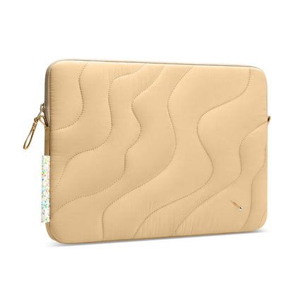 Tomtoc Terra hoes voor 14-inch laptop, Crème