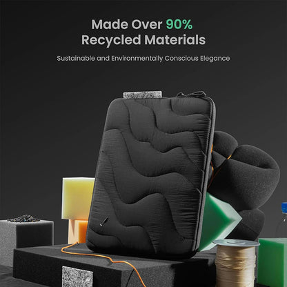 Tomtoc Terra hoes voor 14-inch laptop, Zwart