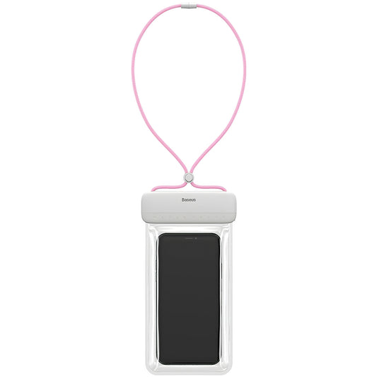 Universele Waterdichte Telefoonhoes, Baseus, Let's Go, Roze ACFSD-D24