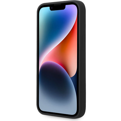 Hoes voor Apple iPhone 14 Plus, Karl Lagerfeld, Silicone Body Choupette, Zwart
