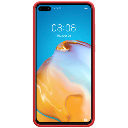 Hoesje voor Huawei P40, Nillkin, Flex Pure Liquid Silicone, Roze