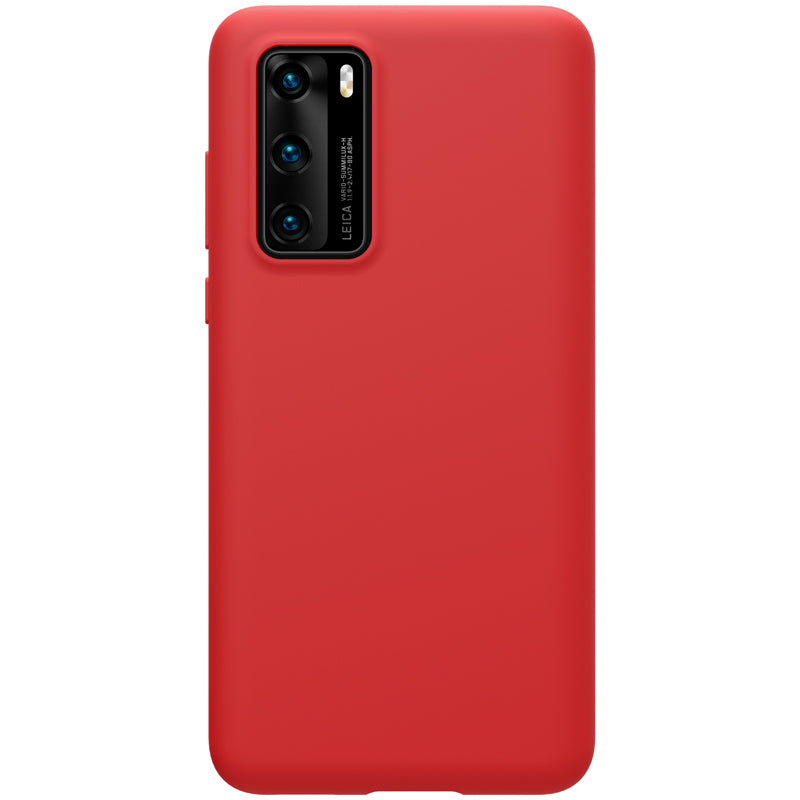 Hoesje voor Huawei P40, Nillkin, Flex Pure Liquid Silicone, Roze