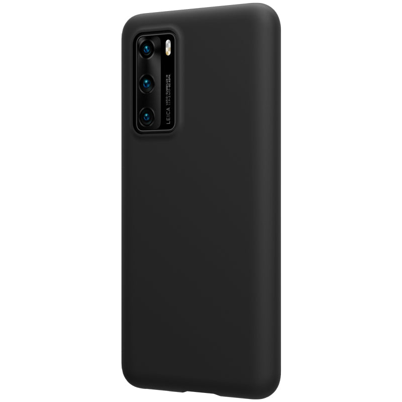 Hoesje voor Huawei P40, Nillkin, Flex Pure Liquid Silicone, Zwart