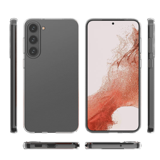 Hoes voor Samsung Galaxy S23 S911, OEM, Slim, Transparant