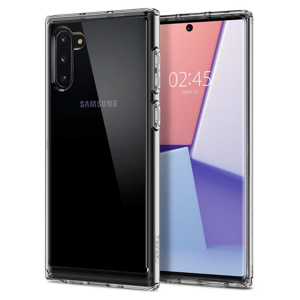 Case for Samsung Galaxy Note 10 5G N971 / Note10 N970, Spigen, Crystal Hybrid, Transparent 628CS27409