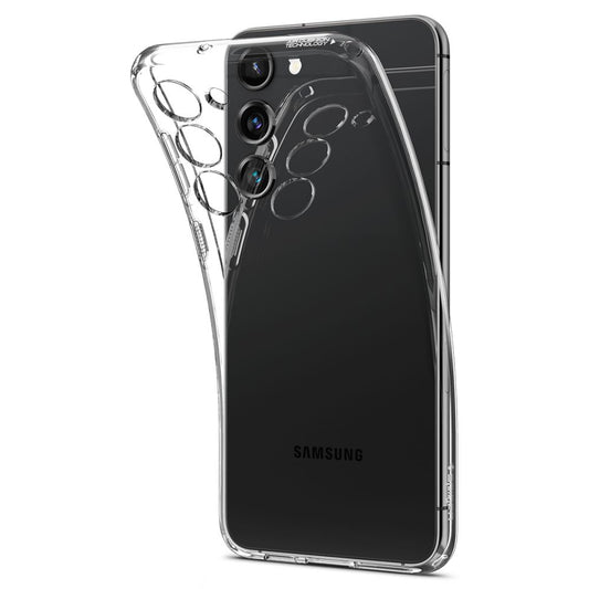 Hoesje voor Samsung Galaxy S23 S911, Spigen, Liquid Crystal, Transparant ACS05708