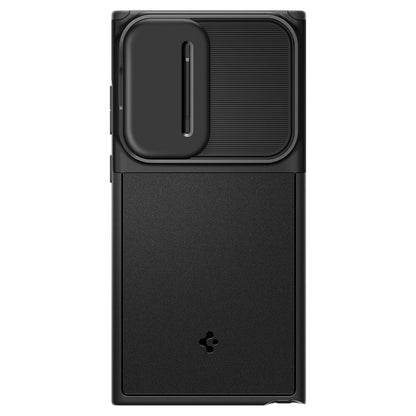 Case for Samsung Galaxy S23 Ultra S918, Spigen, OPTIK ARMOR, Black ACS05639