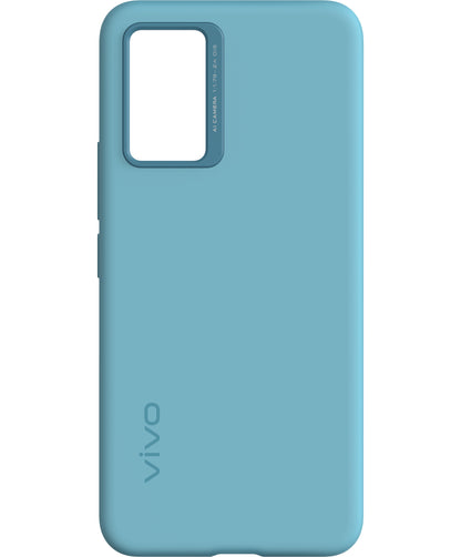 Beschermhoes voor vivo V21 5G, Silicone Cover, Blauw 6000173