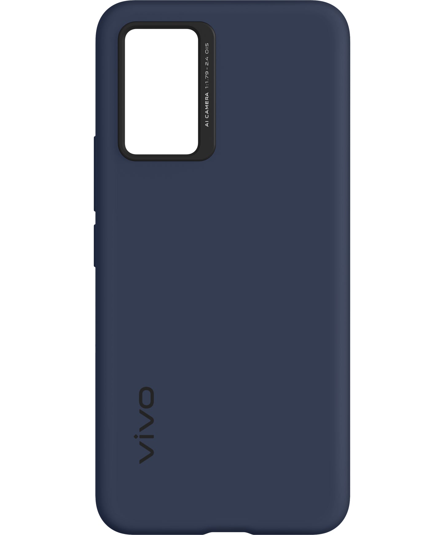 Etui voor vivo V21 5G, Siliconen hoes, blauw 6000172