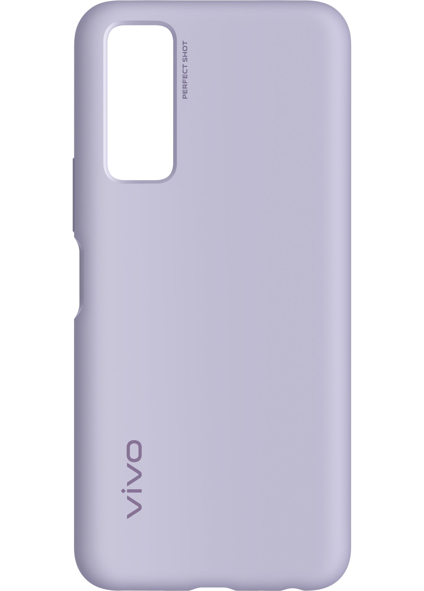 Etui voor vivo Y52 5G / Y72 5G, Siliconen hoes, paars 6000175