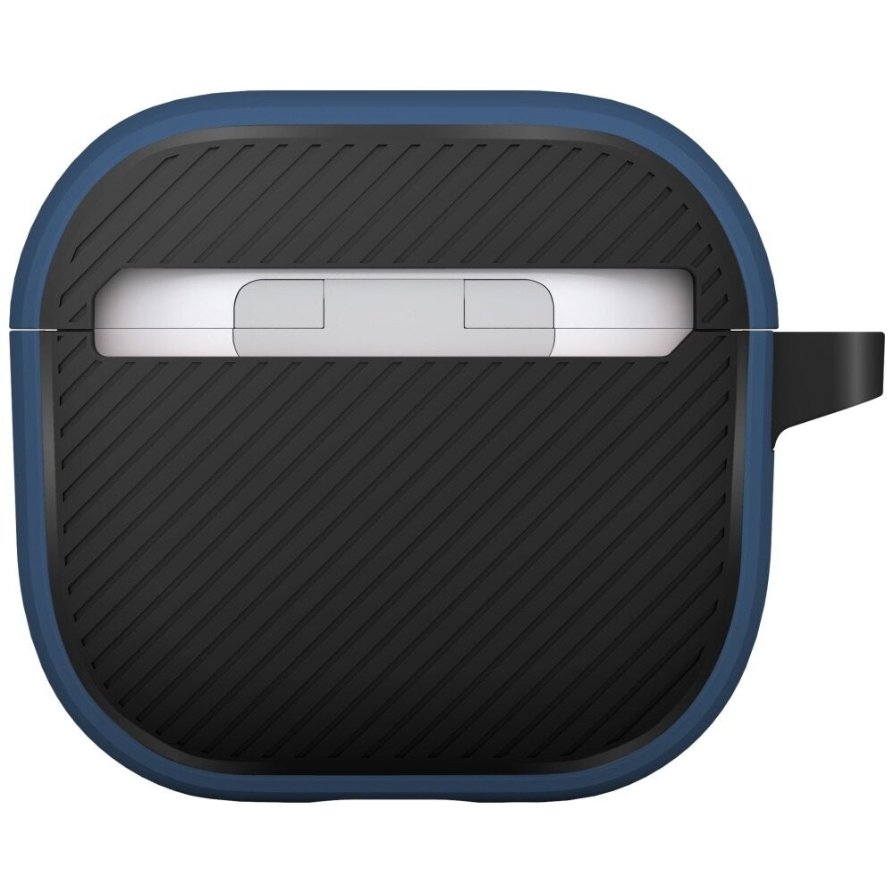 UNIQ Clyde hoes voor Apple AirPods 4, Zwart Blauw